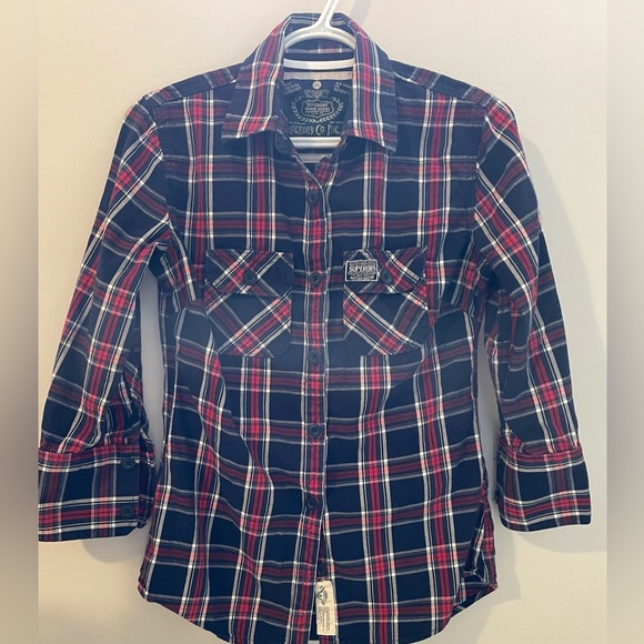 Superdry Lumberjack Check Shirt - Picture 3 of 4